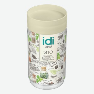 Емкость для сыпучих продуктов Idi Land Palermo 1 л