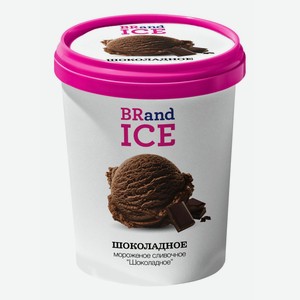 Мороженое сливочное BRandICE Шоколадное 12% 600 г