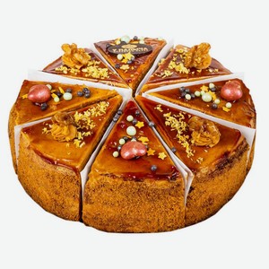 Торт «У Палыча» Медовая фантазия с грецкими орехами, 800 г