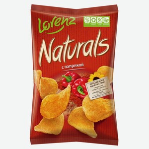 Чипсы картофельные Lorenz Naturals с паприкой, 100г