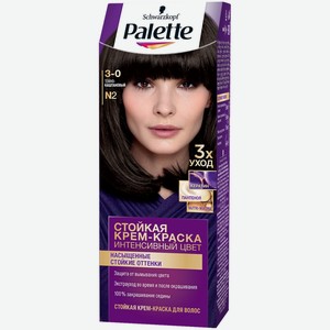 Крем-краска Palette для волос стойкая 3-0, 110мл