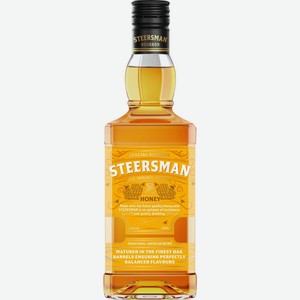 Коктейль STEERSMAN Honey висковый напиток алк.35%, Россия, 0.7 L