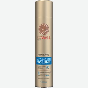Лак для волос Sowell Wonder Volume мега объем от корней 300мл