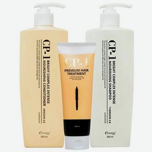 Набор для волос шампунь и кондиционер Intense Nourishing и маска Premium Protein