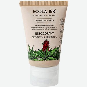 Дезодорант Ecolatier Легкость и Свежесть Organic Aloe Vera 40мл