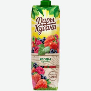 Сок Нектар Дары Кубани из смеси ягод и фруктов 0.95л