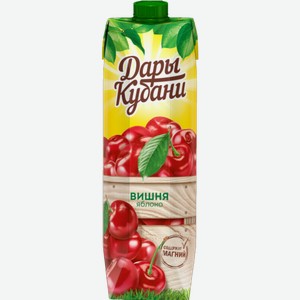 Сок Нектар Дары Кубани яблочно-вишневый осветленный 0.95л