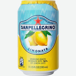 Вода Sanpellegrino Лимонад 0.33л