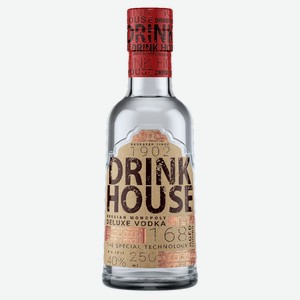 Водка Drink House Deluxe Россия, 0,25 л