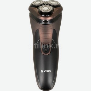 Электробритва Vitek VT-8267 BN, коричневый и черный