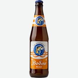 Пиво Вобла Белая, Нефильтрованное, Светлое, 0,5 Л