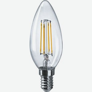 Лампа филаментная Онлайт LED ОLL C35 10ВТ-230-4000К-Е14