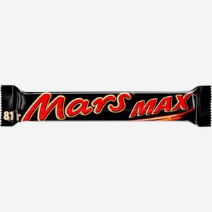 Шоколадный батончик Mars Max 2шт*40.5г