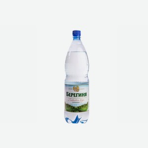 Вода питьевая Берегиня газированная пэт 1,5 л