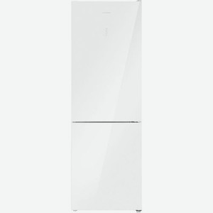 Холодильник двухкамерный MAUNFELD MFF185NFW No Frost, белый