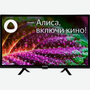 24  Телевизор SunWind SUN-LED24XS310, HD, черный, СМАРТ ТВ, Яндекс.ТВ