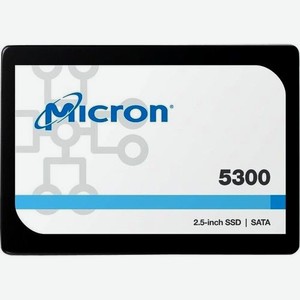 SSD накопитель Crucial Micron 5300PRO MTFDDAK3T8TDS-1AW1ZABYY 3.8ТБ, 2.5 , SATA III, SATA