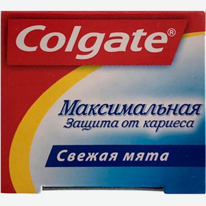 Зубная паста Colgate 100 мл Максимальная защита от кариеса Свежая мята