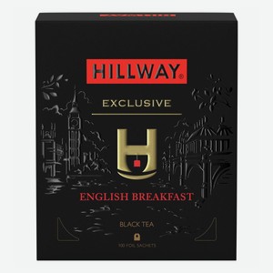 Чай черный Hillway English Breakfast в пакетиках 2 г х 100 шт