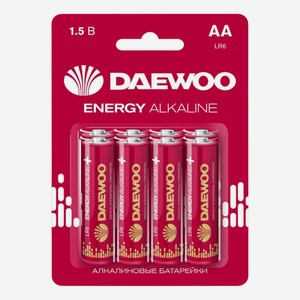 Батарейки Daewoo Energy Alkaline LR6 АА 8 шт