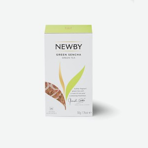 Чай зеленый Newby Green Sencha 25пак