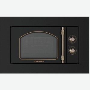 Микроволновая печь MAUNFELD JBMO.20.5ERBG, встраиваемая, 20л, 1080Вт, черный