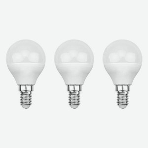 Светодиодные лампы Rexant GL 11,5 Вт, E14, 1093 Лм, 4000 K, 3 шт (604-042-3)
