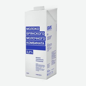 Молоко ультрапастеризованное 3,2% ТВА edge 0,975л, 0,975 кг