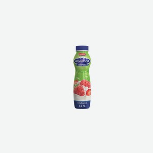 БЗМЖ Напиток йогуртный Alpenland питьевой 1,2% клубника 290г