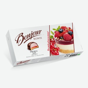 Десерт Bonjour со вкусом ягод, 232г