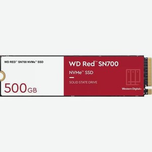 SSD накопитель WD Red SN700 WDS500G1R0C 500ГБ, M.2 2280, PCI-E x4, NVMe