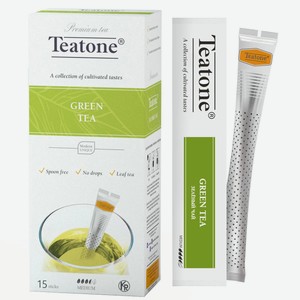 Чай зеленый ТиТон Байховый А-Трейд кор, 15*1,8 г