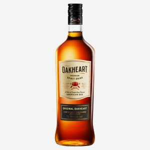 Напиток спиртной Bacardi OakHeart Original, 1л Италия