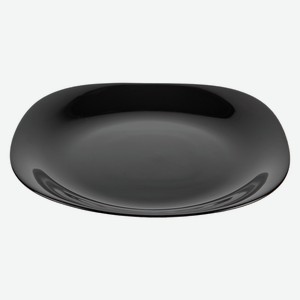 Тарелка обеденная Quadrato Black 28 см