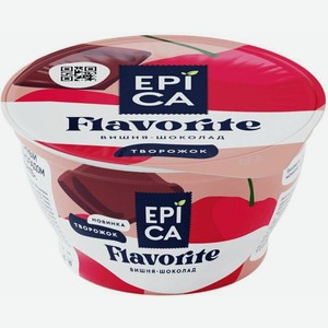 Десерт творожный Epica Flavorite Вишня-Шоколад 8.1% 130г