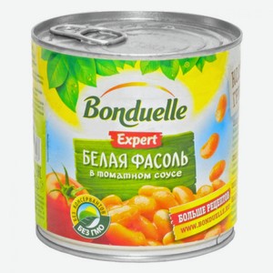 Фасоль BONDUELLE Белая в томатном соусе 430г