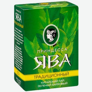 Чай зеленый ПРИНЦЕССА ЯВА Традиционый 100г