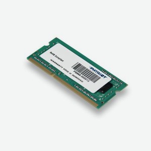 Оперативная память Patriot PSD32G133381S DDR3 - 2ГБ 1333, для ноутбуков (SO-DIMM), Ret