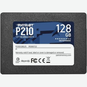SSD накопитель Patriot P210 P210S128G25 128ГБ, 2.5 , SATA III