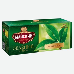 Чай Зеленый Майский, 25*2г