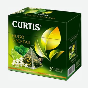 Чай зеленый Кертис Хуго Коктейль, 20*1,8г
