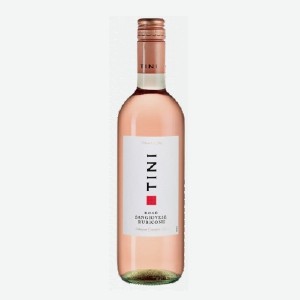 Вино  Тини , бьянко белое сухое, росс красное полусухое, розе розовое сухое, 11-12%, 0,75 л