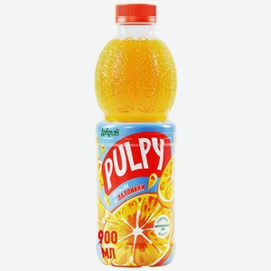 Напиток сокосодержащий Pulpy Апельсин 900мл