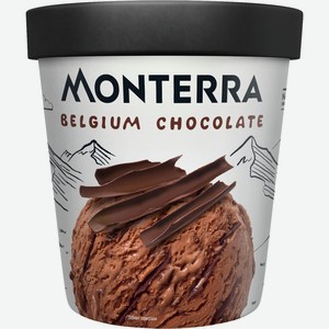 Мороженое Monterra Бельгийский шоколад 480мл