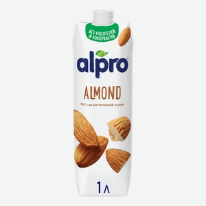 Растительный напиток Alpro миндальный 1,1% 1 л
