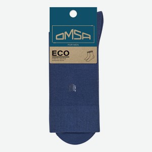 Носки мужские Omsa Eco хлопок синие р 45-47