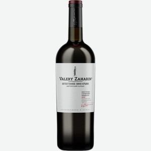 Вино Валерий Захарьин,  Автохтонное Вино Крыма  Бастардо-Саперави-Кефесия, 2021, 2021, 750 мл, Красное, Сухое