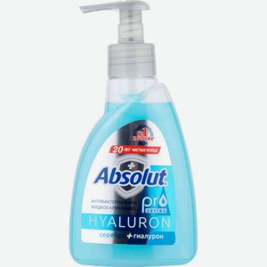 Жидкое крем-мыло антибактериальное Absolut Pro Series Hyaluron, 250 мл