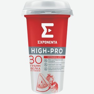 Напиток кисломолочный клубника-арбуз EXPONENTA HIGH-PRO 0,25 кг EXPONENTA