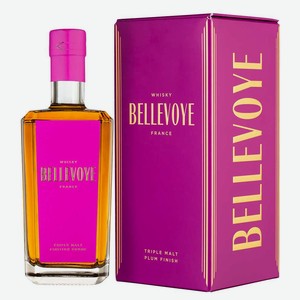 Виски Bellevoye Finition Prune в подарочной упаковке 0.7 л.